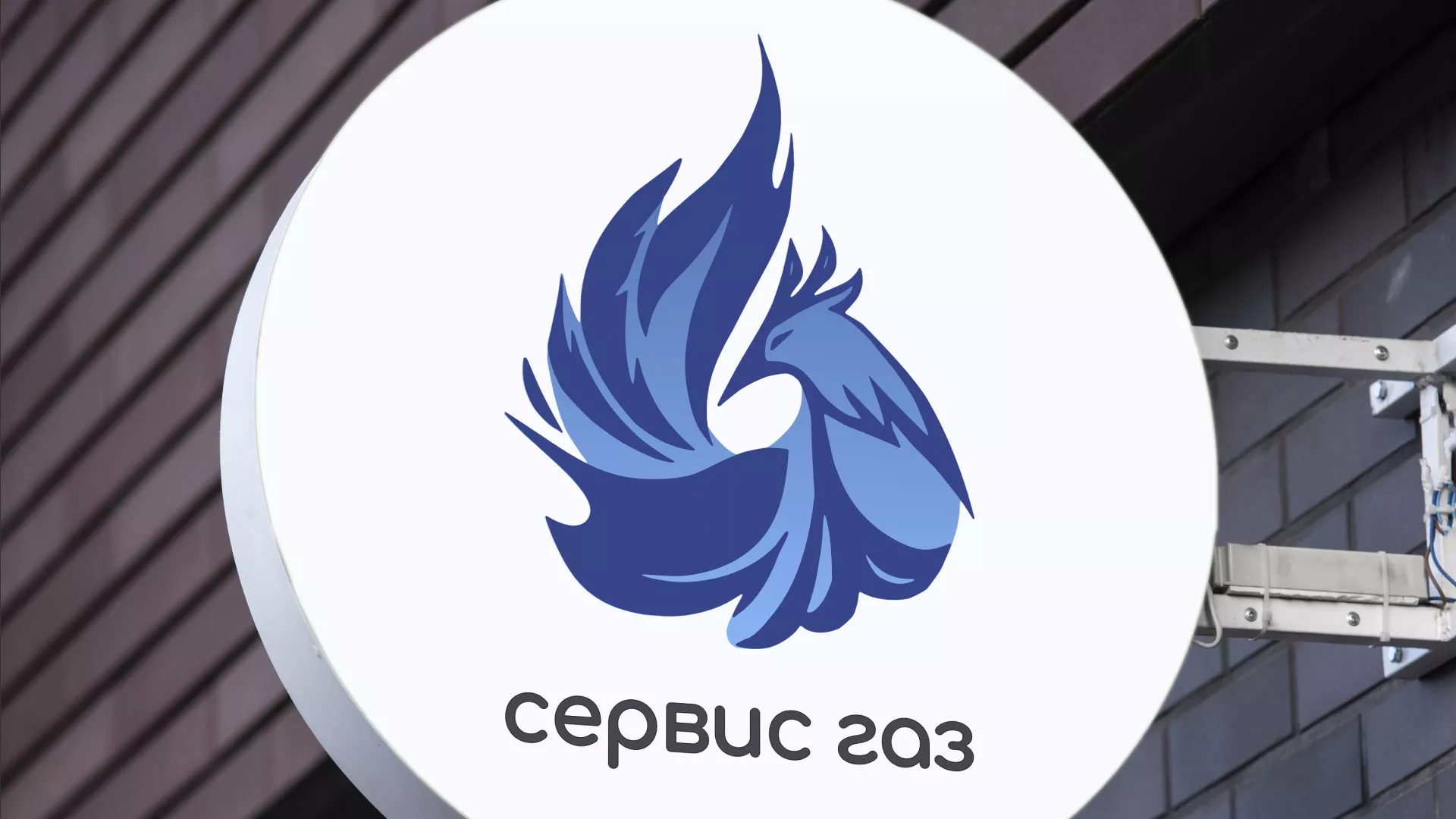 Создание логотипа «Сервис газ» в Красногорске