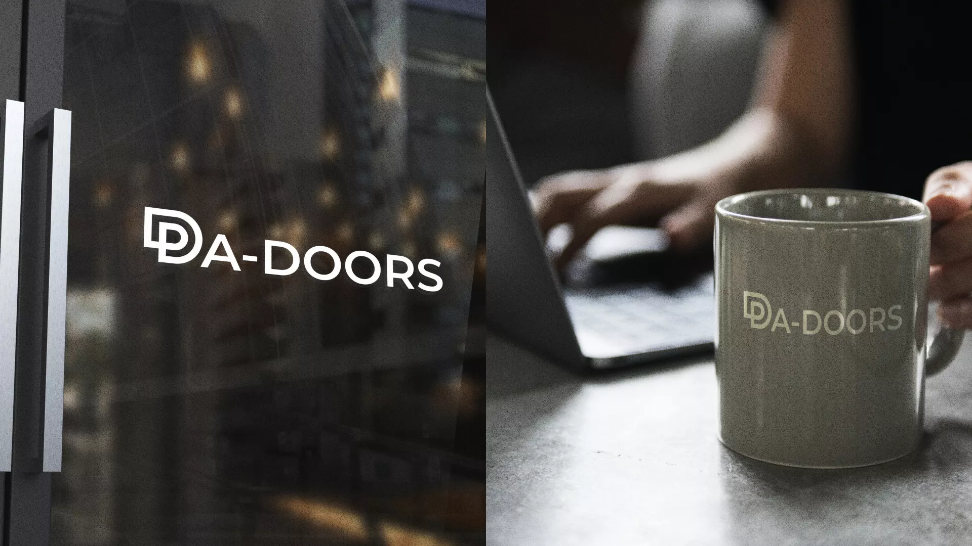 Создание логотипа компании «DA-DOORS» в Красногорске